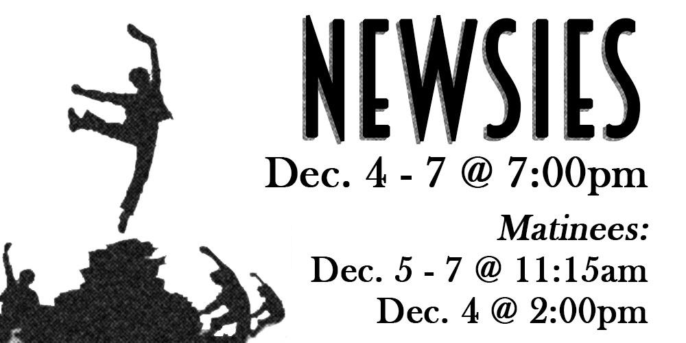 Newsies the Musical December 4 7, 2022 Strathmore High School
